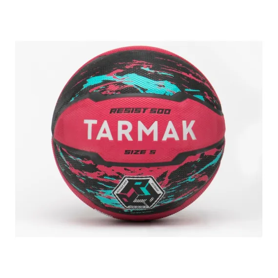 Çocuk Basketbol Topu R500 - 5 Numara - Pembe Siyah