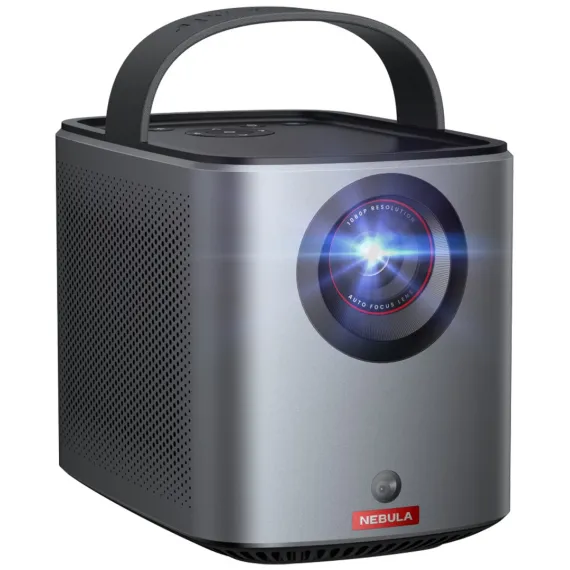 Nebula Mars 3 Air Akıllı Taşınabilir Projeksiyon Cihazı - Netflix Lisanslı - 400 ANSI-Lumen - Native 1080P - Dolby Digital Ses - 150 inç Görüntü - (Anker Türkiye Garantili)