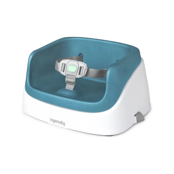  Smartclean 3 Noktalı Emniyet Kemerli Yemek Masası Için Bebek Çocuk Koltuğu, Tavuskuşu Mavisi