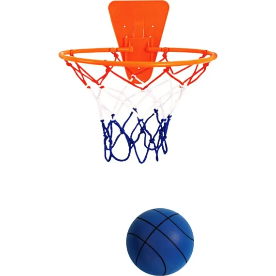 Çemberle Sessiz Basketbol Eğitici Patlatma Zıplayan Top  