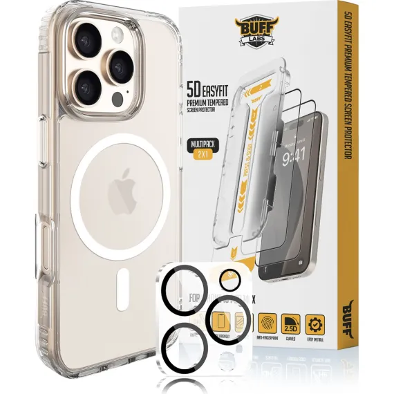 Apple iPhone 16 Pro Max Avantaj Paket - Magsafe Kılıf + Ekran Koruyucu + Lens Koruyucu