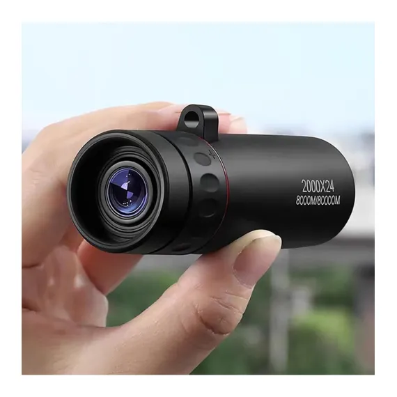 2000X24 Zoom Monoküler Mini Taşınabilir Hd Dürbün Su Geçirmez Tripod Telefon Tutacağı