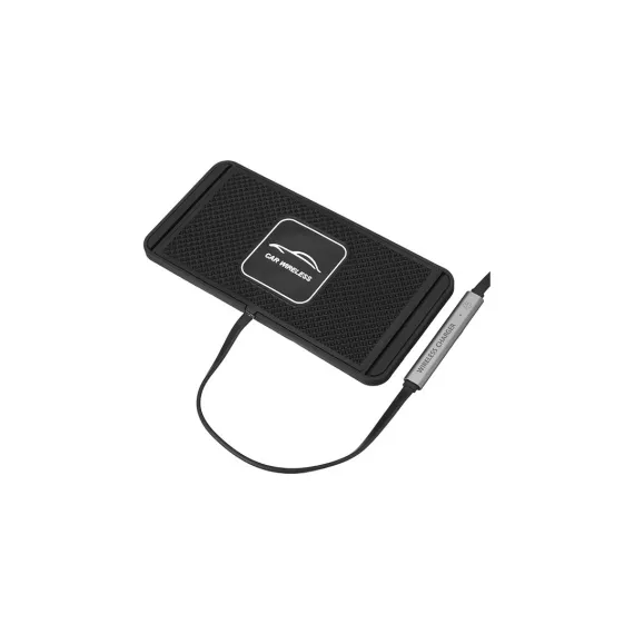 Araba İçi Kablosuz Şarj Pedi Kauçuk Tabanlı Wireless Şarj AL-33072