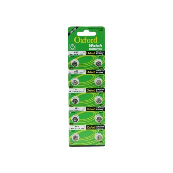 Ag3 Lr41 384 L736 Alkaline Düğme Pil 10 Adet
