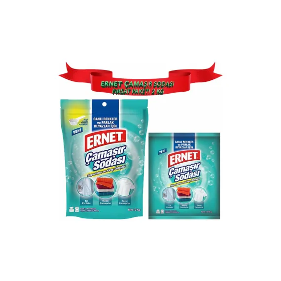 Çamaşır Sodası Paketi 2 kg + 500 gr