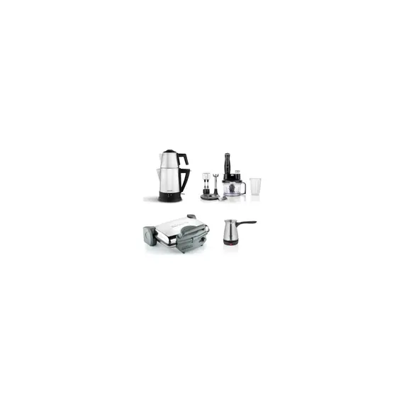 Schafer Kea Elektro Mega Ev Aletleri 4 Lü Set Inox