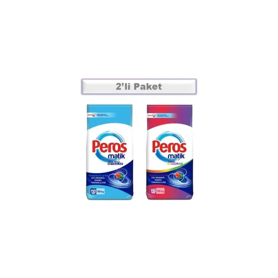 Matik Toz Deterjan 10 kg 2'li Paket