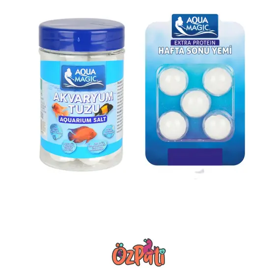 Akvaryum Tuzu + Akvaryum Tatil Yemi 5 Li