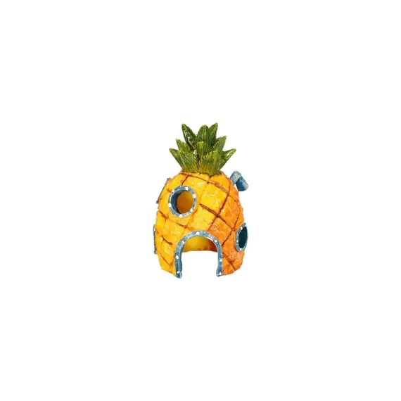 Karikatür Ananas Evi Akvaryum Dekorasyon Balık Tankı Ev Mağara Kaya Süsleme Sucul Dekor Ev Şekil | Süslemeler   