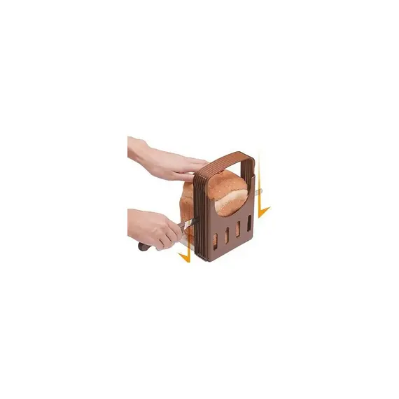 Kahve Ekmek Loş Dilimleme Dilimleme Toplam Kek Tost Yardımcı Ev Pişirme Katlanır Gadget Pişirme Dilimleme Mutfak Plastik Kesici Ekmek   