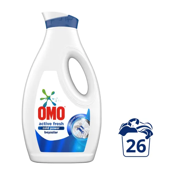 Sıvı Active Fresh Cold Power Beyazlar İçin Çamaşır Deterjanı 1690 ml