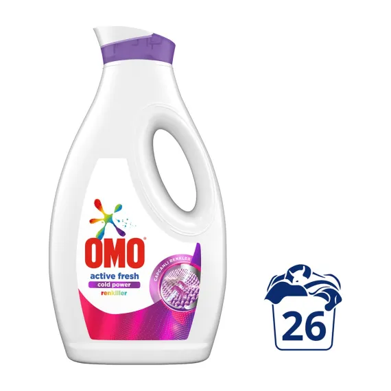 Sıvı Active Fresh Cold Power Renkliler İçin Çamaşır Deterjanı 1690 ml