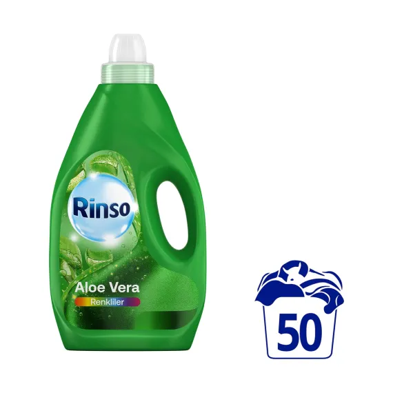 Sıvı Çamaşır Deterjanı Aloe Vera Renkliler İçin Komple Bakım Serisi 3L
