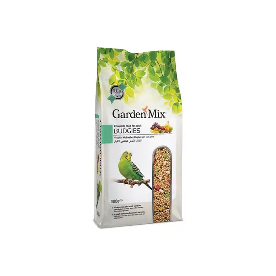 Gardenmix Platin Meyveli Muhabbet Kuş Yemi 1Kg