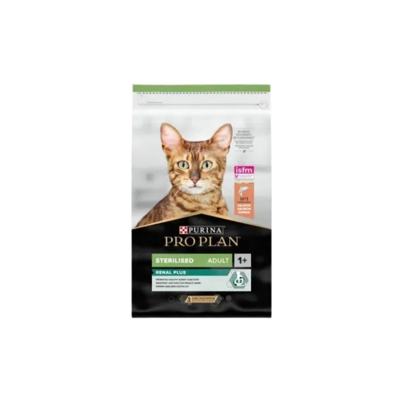 Renal Plus Sterilised Somonlu Kısırlaştırılmış Yetişkin Kedi Maması 10 Kg