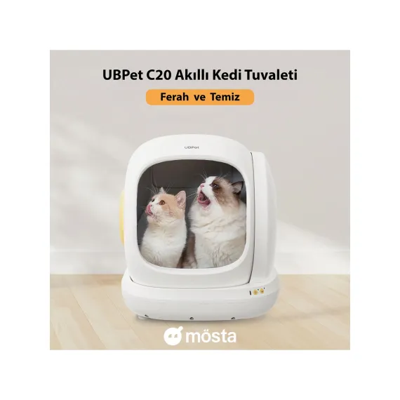 UBPet Ucat C20 Akıllı Otomatik Kedi Tuvaleti