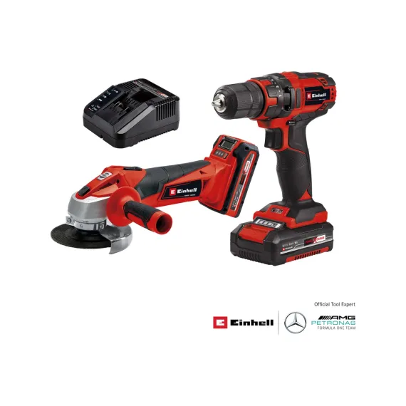 TC-TK 18 Li Kit (CD+AG) (1x1,5 Ah + 1x3,0 Ah), Akülü Alet Seti