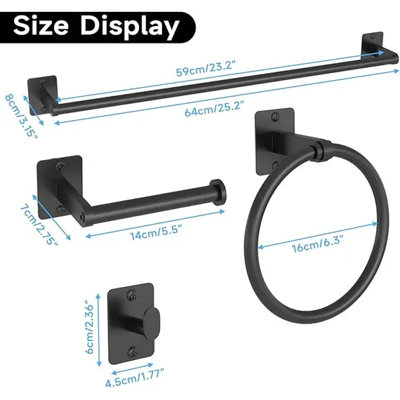 10 Parça Banyo Aksesuarları Seti, 3 image