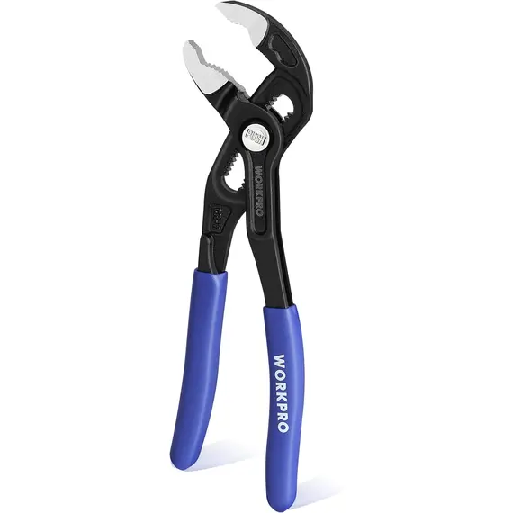 WORKPRO 7" Yükseltilmiş 42mm Çift Tırtıklı Ayarlanabilir Pense