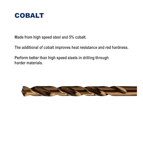 Drill Hulk 12'li 3.0 mm Çelik HSS Matkap ucu, 4 image Drill Hulk 12'li 3.0 mm Çelik HSS Matkap ucu, 4 image