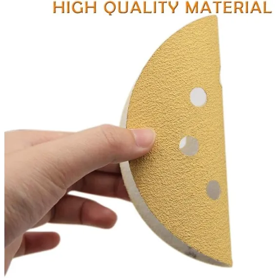 Mestool 5 İnç 8 Delikli 100 Grit Tozsuz Cırt Cırt 100'lü Paket (100), 3 image Mestool 5 İnç 8 Delikli 100 Grit Tozsuz Cırt Cırt 100'lü Paket (100), 3 image