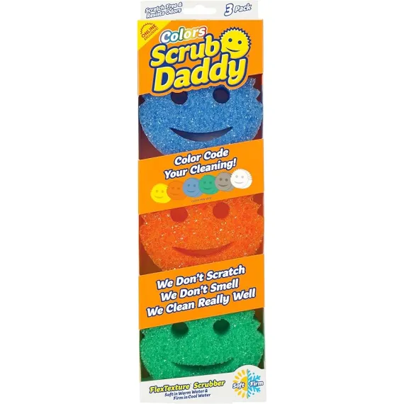 Scrub Daddy Renkli Süngerler