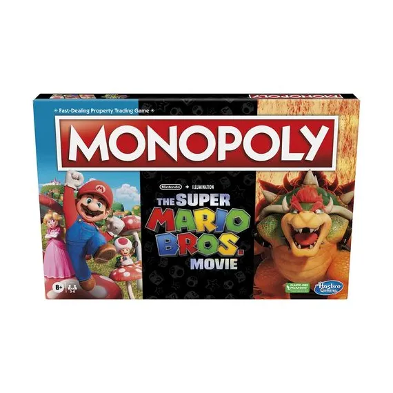 Oyun Monopoly The Super Mario Bros.Movie Edition Çocuk Masa Oyunu