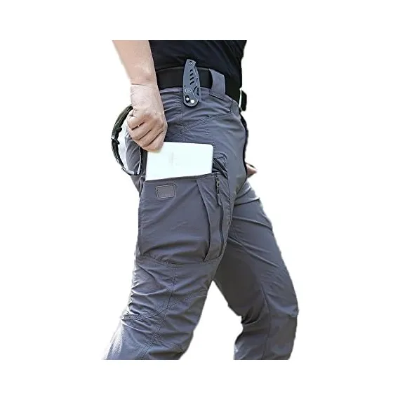 TACVASEN Erkek Hafif 9 Cepli Kargo Yürüyüş Pantolonu, Renk: Bej, 6 image TACVASEN Erkek Hafif 9 Cepli Kargo Yürüyüş Pantolonu, Renk: Bej, 6 image