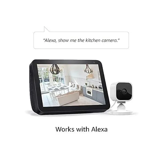 Blink Mini - Kompakt iç mekan takılabilir akıllı güvenlik kamerası, 5 image Blink Mini - Kompakt iç mekan takılabilir akıllı güvenlik kamerası, 5 image
