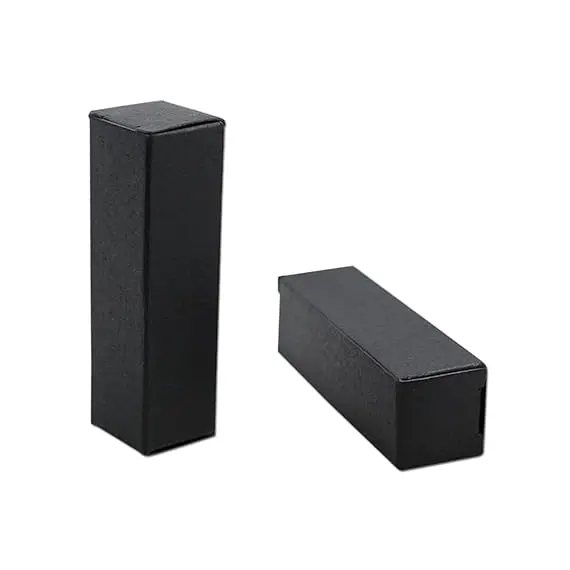 BAT Pack 50 Paket Mini 0.78x0.78x3.34 inç Dikdörtgen Kara Kutular