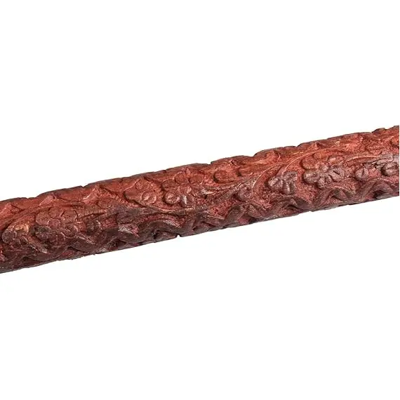 Mouth Woodwind Geleneksel Motifli El Yapım Ahşap Flüt, 5 image