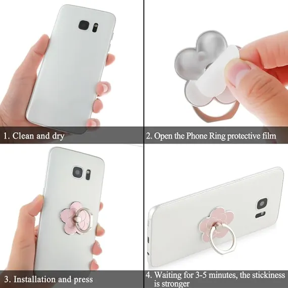 Sibba 2 adet Telefon Yüzük Tutucu, 4 image Sibba 2 adet Telefon Yüzük Tutucu, 4 image