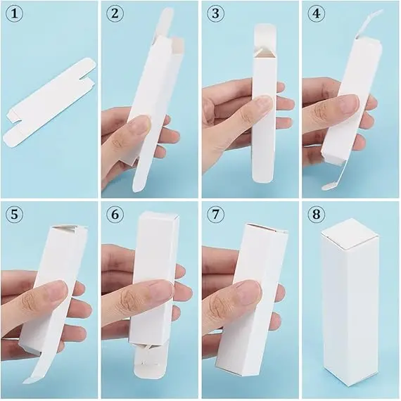 BENECREAT 50'li Paket Beyaz Ruj Kılıfı, 5 image BENECREAT 50'li Paket Beyaz Ruj Kılıfı, 5 image