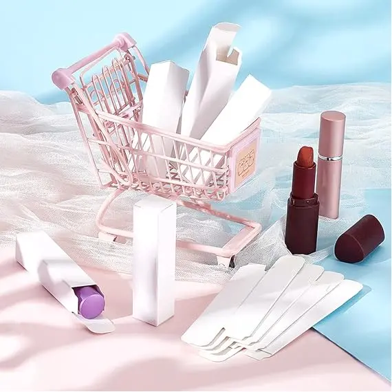 BENECREAT 50'li Paket Beyaz Ruj Kılıfı, 6 image BENECREAT 50'li Paket Beyaz Ruj Kılıfı, 6 image