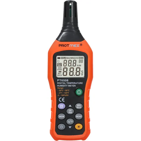 Protmax PT6508 Sıcaklık Nem Ölçer