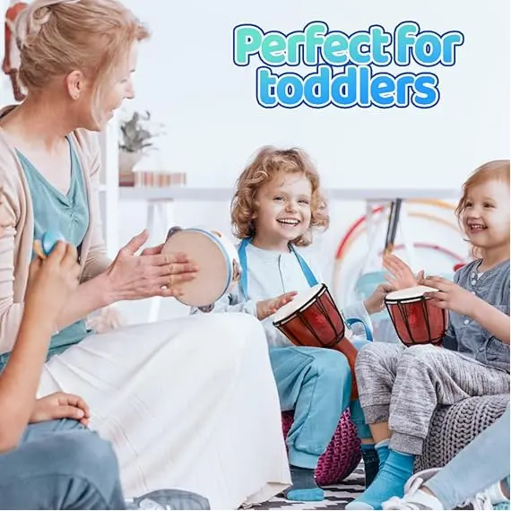 ArtCreativity Mini Ahşap Darbuka, 4 image ArtCreativity Mini Ahşap Darbuka, 4 image