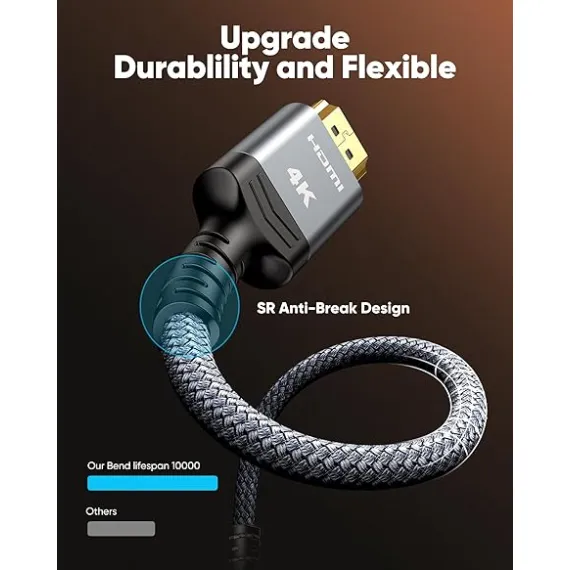 Highwings 4K HDMI Kablosu, 3 image Highwings 4K HDMI Kablosu, 3 image