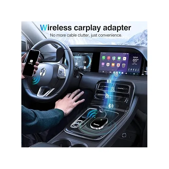 JUNELEKTRIK Kablosuz CarPlay Adaptörü, 2 image JUNELEKTRIK Kablosuz CarPlay Adaptörü, 2 image