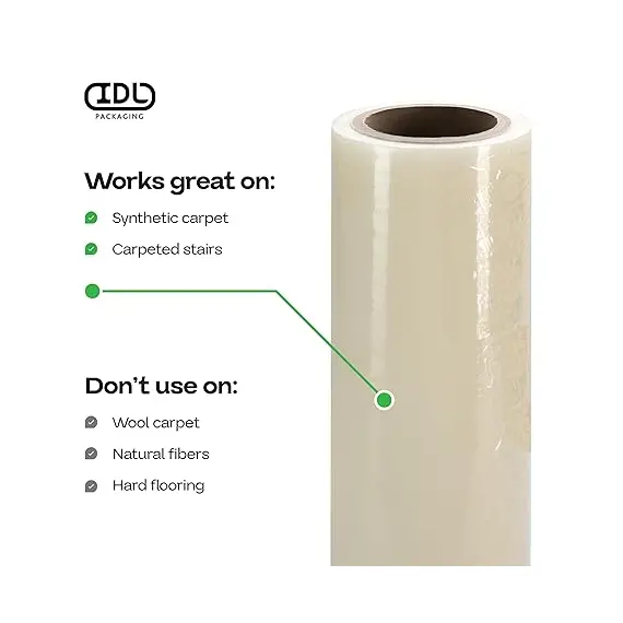 IDL Halı Koruma Filmi 36" x 200', 4 image IDL Halı Koruma Filmi 36" x 200', 4 image