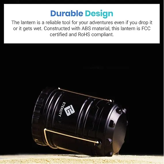 Etekcity 2'li Led Kamp Feneri, 6 image Etekcity 2'li Led Kamp Feneri, 6 image