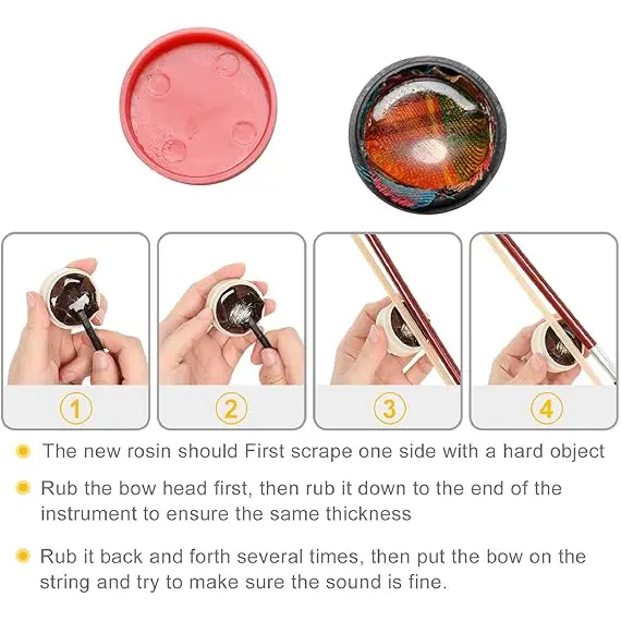 Bivvi Yeni Başlayanlar İçin 4/4 Tam Boy Akustik Keman, 4 image