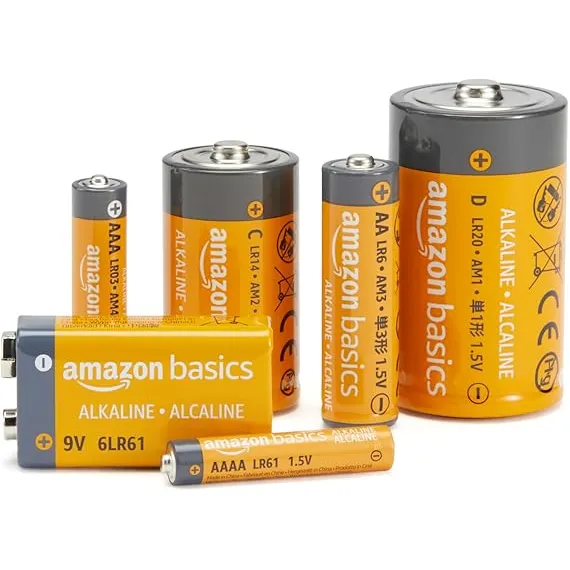 Amazon Basics 12'li Paket AA Alkalin Pil, 4 image Amazon Basics 12'li Paket AA Alkalin Pil, 4 image