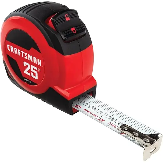 CRAFTSMAN 25MT Kilitlemeli Şerit Metre