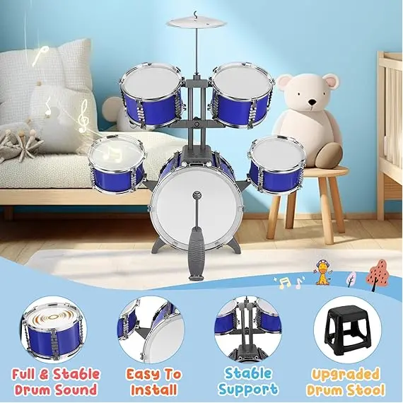 Otamatone Çocuk Davul Seti, 2 image Otamatone Çocuk Davul Seti, 2 image
