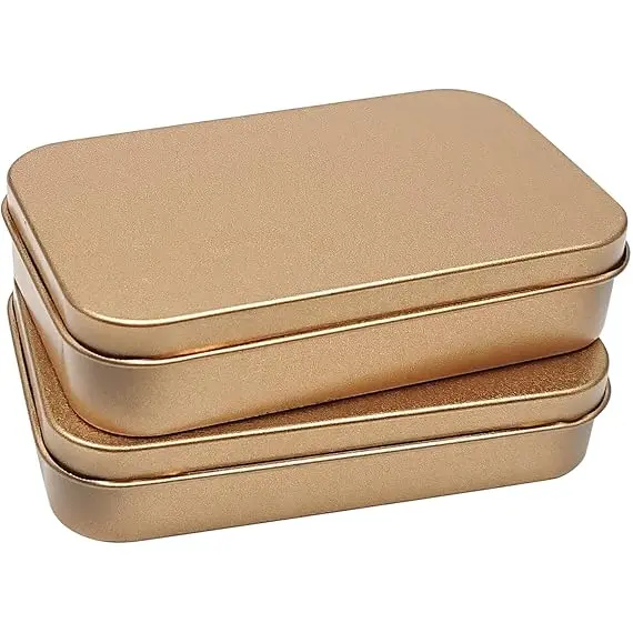 Hulless 6 Adet Metal Menteşeli Teneke Kutu, 3 image Hulless 6 Adet Metal Menteşeli Teneke Kutu, 3 image