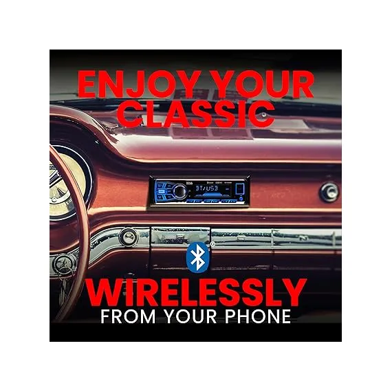 BOSS Ses Sistemleri 611UAB Araç Stereo Sistemi - Tek Din, Bluetooth Ses ve Arama Ana Ünitesi, Aux Girişi, USB, Mekaniksiz, CD Yok DVD Oynatıcı,/FM Radyo Alıcısı, 2 image BOSS Ses Sistemleri 611UAB Araç Stereo Sistemi - Tek Din, Bluetooth Ses ve Arama Ana Ünitesi, Aux Girişi, USB, Mekaniksiz, CD Yok DVD Oynatıcı,/FM Radyo Alıcısı, 2 image