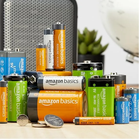 Amazon Basics 12'li Paket AA Alkalin Pil, 5 image Amazon Basics 12'li Paket AA Alkalin Pil, 5 image