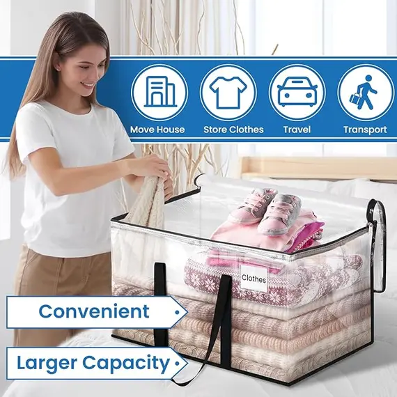 RoomHacks 6'lı Şeffaf Taşıma Çantası, 4 image RoomHacks 6'lı Şeffaf Taşıma Çantası, 4 image