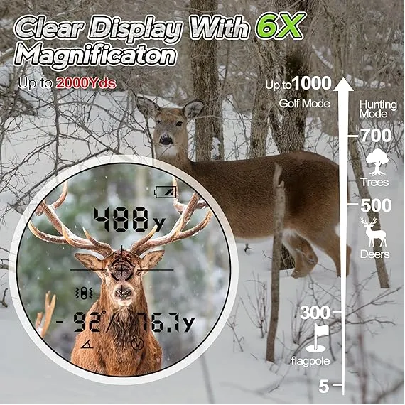 LuyFuitre Açı Telafisi ile Yay Avcılığı için Telemetre, 5 image LuyFuitre Açı Telafisi ile Yay Avcılığı için Telemetre, 5 image