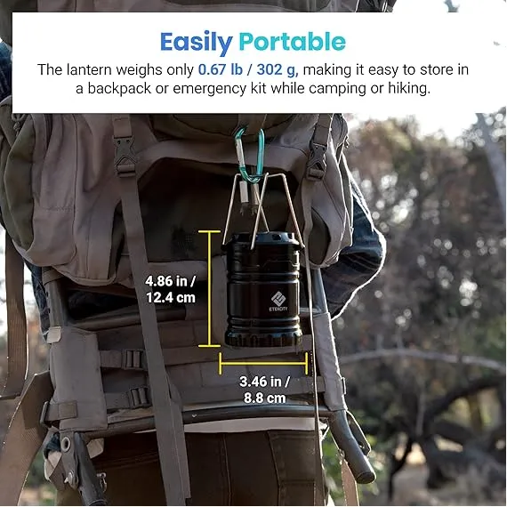 Etekcity 2'li Led Kamp Feneri, 3 image Etekcity 2'li Led Kamp Feneri, 3 image
